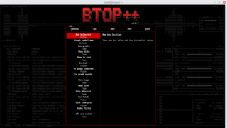 Modern and colorful command line resource monitor that shows usage and stats