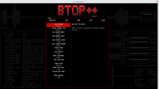 Modern and colorful command line resource monitor that shows usage and stats