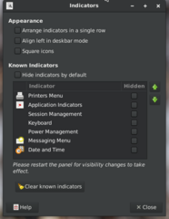 plugin for xfce4-panel to show StatusNotifierItems - Budgie