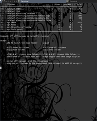 Text mode alternative to Buffy