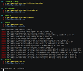 Powerful command-line bookmark manager