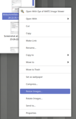 allows to modify images in caja