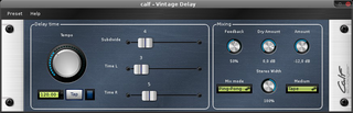 Vintage delay