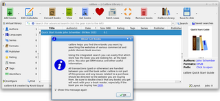 powerful and easy to use e-book manager