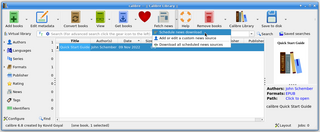 powerful and easy to use e-book manager
