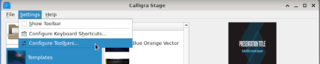 presentation program for the Calligra Suite