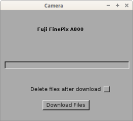 GNUstep application for digital still cameras