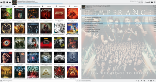 Qt client for the music player daemon (MPD)