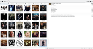 Qt client for the music player daemon (MPD)