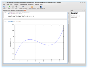 interface for mathematical applications