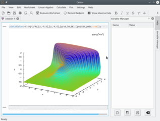 interface for mathematical applications