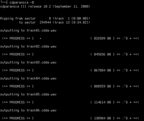 audio extraction tool for sampling CDs