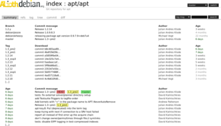 hyperfast web frontend for git repositories written in C