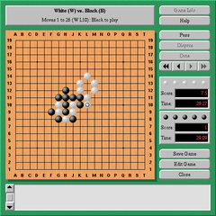 complete Go board