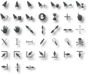 modern but not gaudy X11 mouse theme