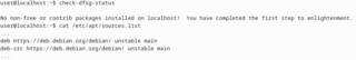 check DFSG compliance of installed packages