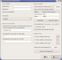 alternative Gmail Notifier for Linux via Atom feeds