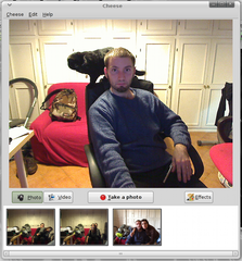 tool to take pictures and videos from your webcam