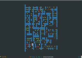 Abstract puzzle game - terminal version
