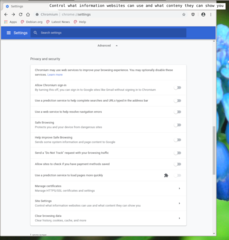 Control what information websites can use and what conteny they can show you