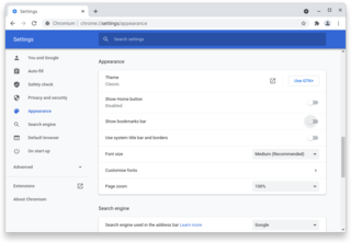 web browser
