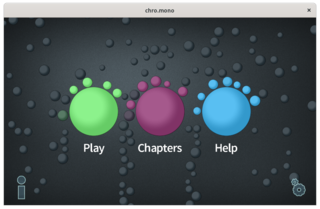 A circular color puzzle game