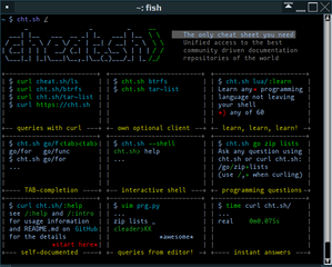 Cht is the only cheat sheet you need