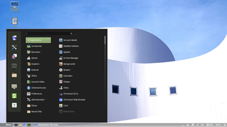 Cinnamon desktop environment - full desktop with extra components
