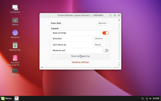 Cinnamon desktop environment - full desktop with extra components