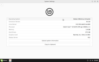 Cinnamon Session Manager - Minimal runtime