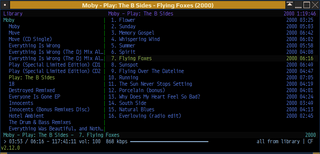lightweight ncurses audio player
