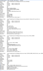 colormgr get-devices --verbose (Gets all the color managed devices)