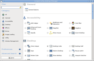 Compizconfig Settings Manager