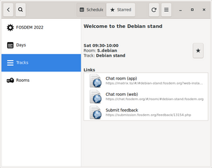 Conference schedule viewer written in Python