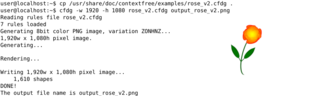 image generator based on context-free grammars