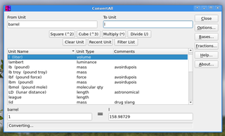 very flexible unit converter