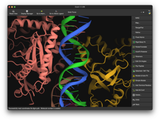 model building program for macromolecular crystallography