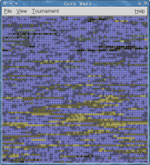 the classic corewars game with a gtk-look