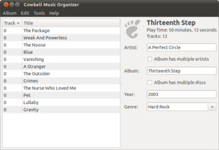 An easy-to-use tag editor for your music files