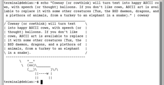 configurable talking cow