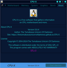 Tool that gathers information on CPU, motherboard and more