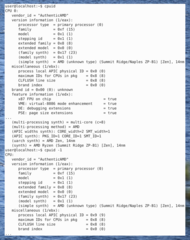 tool to dump x86 CPUID information about the CPU(s)