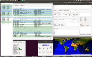 with dx cluster bandmap and propagation tool Ver 2.3.0