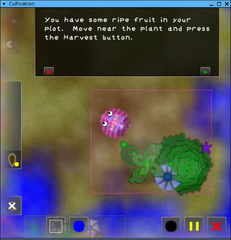game about the interactions within a gardening community