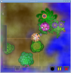 game about the interactions within a gardening community