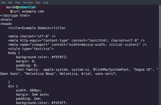 command line tool for transferring data with URL syntax