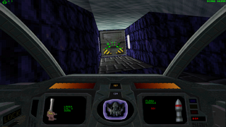 port of the 1996 classic game Descent 2: Counterstrike