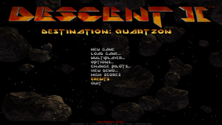 port of the 1996 classic game Descent 2: Counterstrike