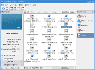 File manager for KDE focusing on usability