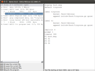 rescue files from damaged CDs and DVDs (Qt-interface)